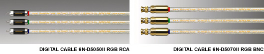 DIGITAL CABLE 6N-D5050II RCA/6N-D5070II BNC
